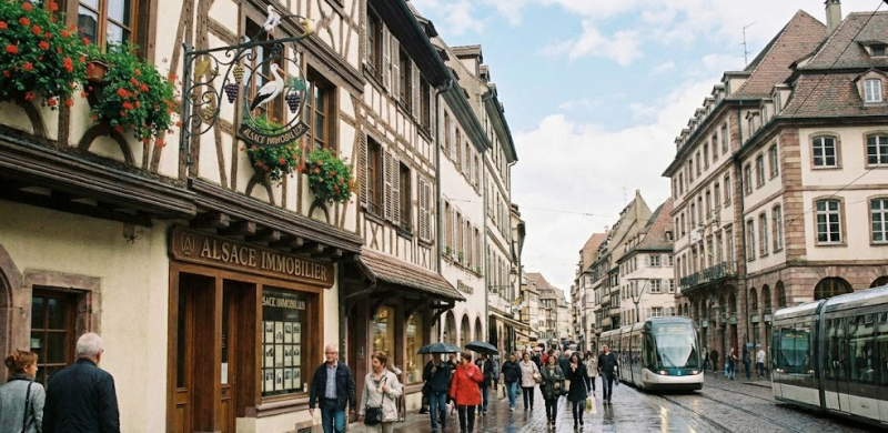 Prix de l'immobilier en Alsace en décembre 2025